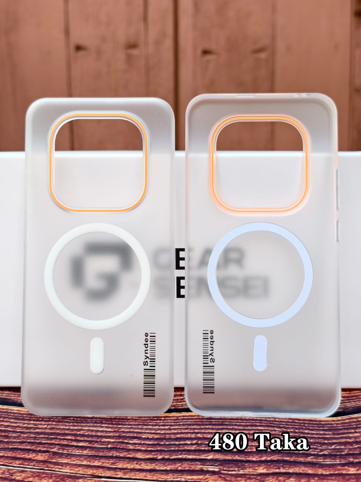 Honor GT Pro Semi Transparent Magnetic Hard Case